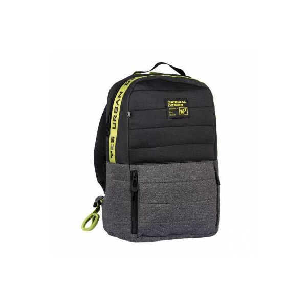 

Рюкзак школьный Yes T-122 Urban disign style серо-черный (557861)