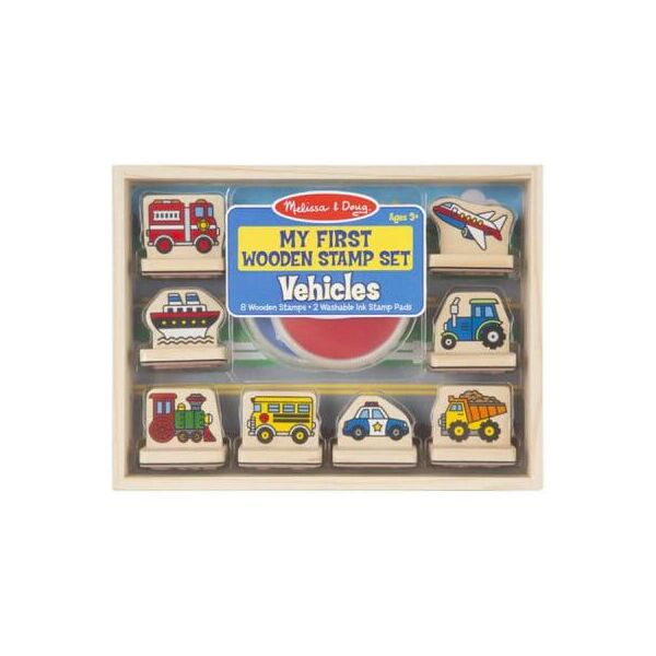 

Набор для творчества Melissa&Doug Мои первые штампы Автомобили (MD12391)