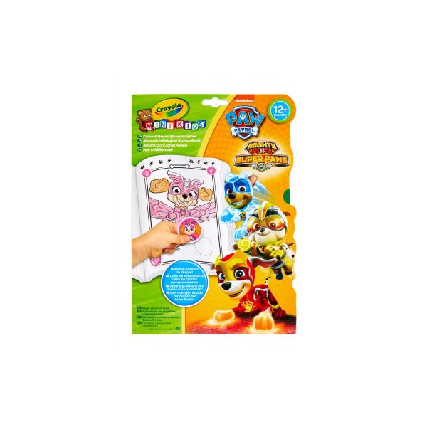 

Набор для творчества Crayola Mini Kids Paw Patrol раскраска со стикерами (256400.012)