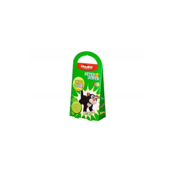

Набор для творчества Paulinda Super Dough Fun4one Кот (подвижные глаза) (PL-1561)