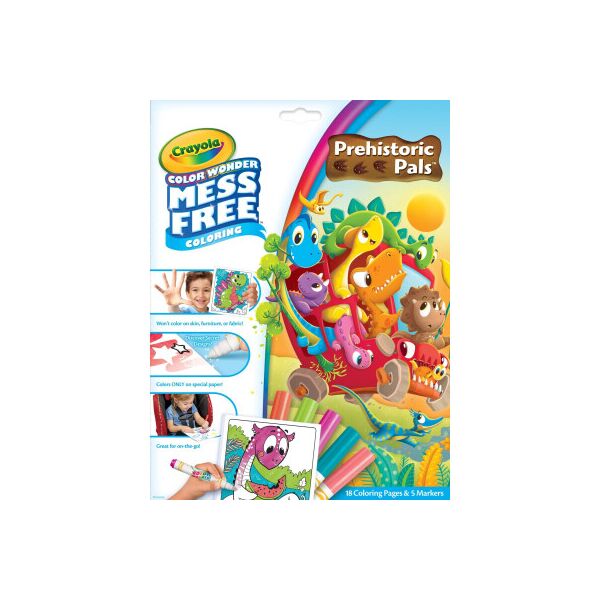 

Набор для творчества Crayola Color Wonder Динозавры Раскраска (919068.018)