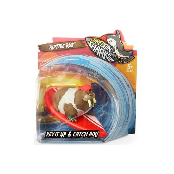 

Машина Shreddin' Sharks Фингерборд с фигуркой Riptide Rus (561903)