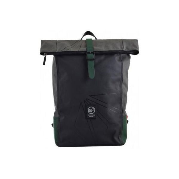 

Рюкзак школьный Yes Roll-top T-77 Green anthracite (557430)