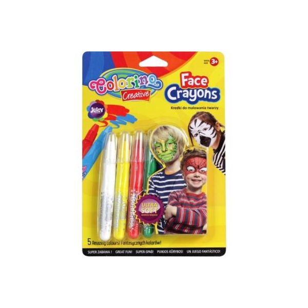 

Набор для творчества Colorino карандаши для детского грима 5 цветов (80047PTR)