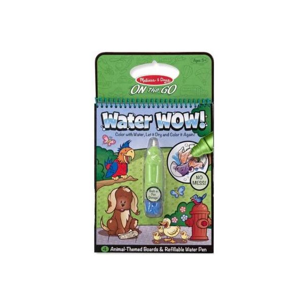 

Набор для творчества Melissa&Doug Волшебная водная раскраска Животные (MD15376)