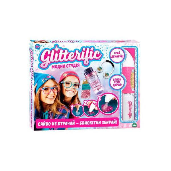

Набор для творчества Glitterific Модная студия (блёстки, наклейки) (GLT00000/UA)