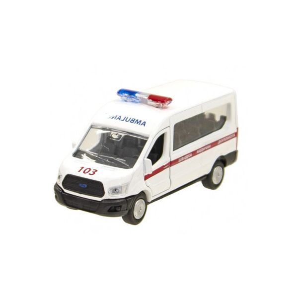 

Спецтехника Технопарк Ford Скорая помощь (SB-18-18-A-W-WB-N)