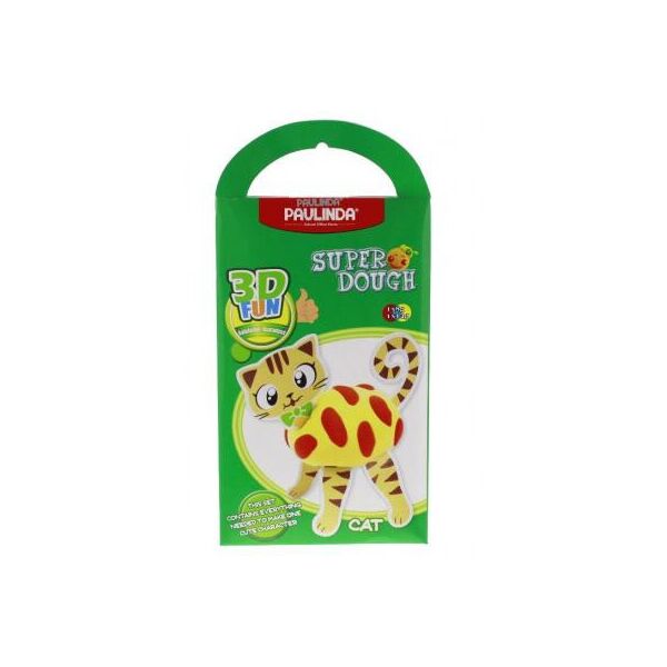 

Набор для творчества Paulinda Super Dough 3D FUN Кот (PL-081284)