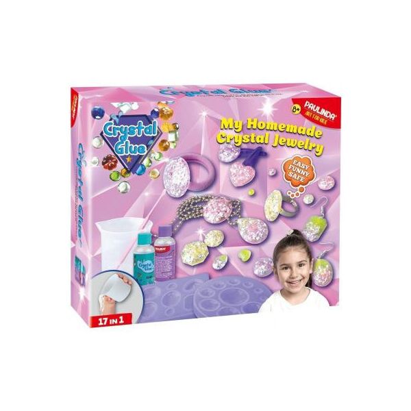 

Набор для творчества Paulinda Crystal glue DIY Бижутерия 17 в 1 (PL-199639)
