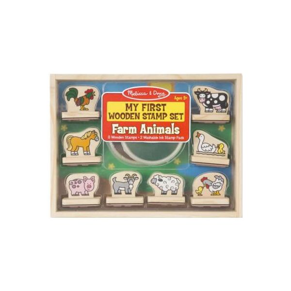 

Набор для творчества Melissa&Doug Мои первые штампы Животные фермы (MD12390)