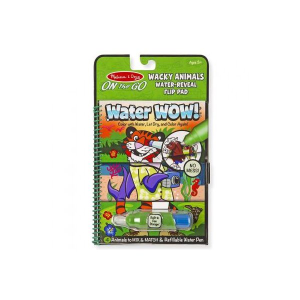

Набор для творчества Melissa&Doug Волшебная водная раскраска Веселые животные (MD9464)
