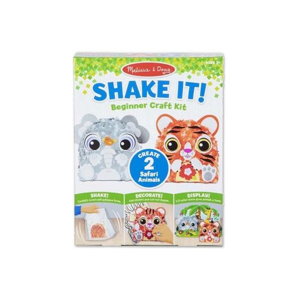 

Набор для творчества Melissa&Doug Конфетти для изделий Друзья сафари (MD30182)