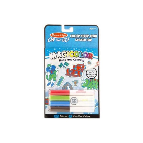 

Набор для творчества Melissa&Doug Магические наклейки-раскраски (MD9130)