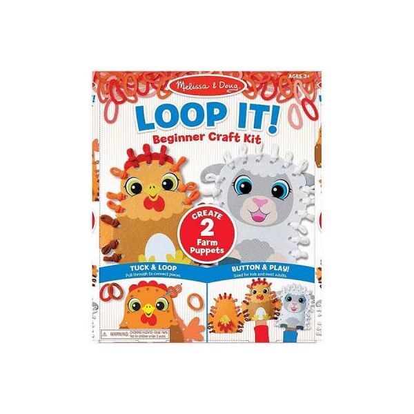 

Набор для творчества Melissa&Doug Бумажный кукольный театр Ферма (MD30194)