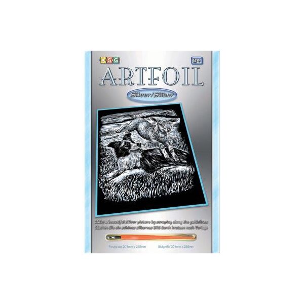 

Набор для творчества Sequin Art ARTFOIL SILVER Sheepdog and Lamb (SA0606)