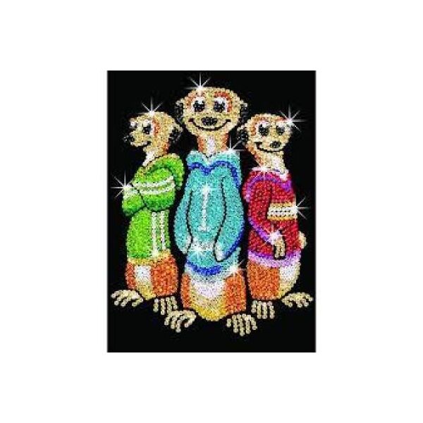 

Набор для творчества Sequin Art RED Rascals Meerkats (SA1008)