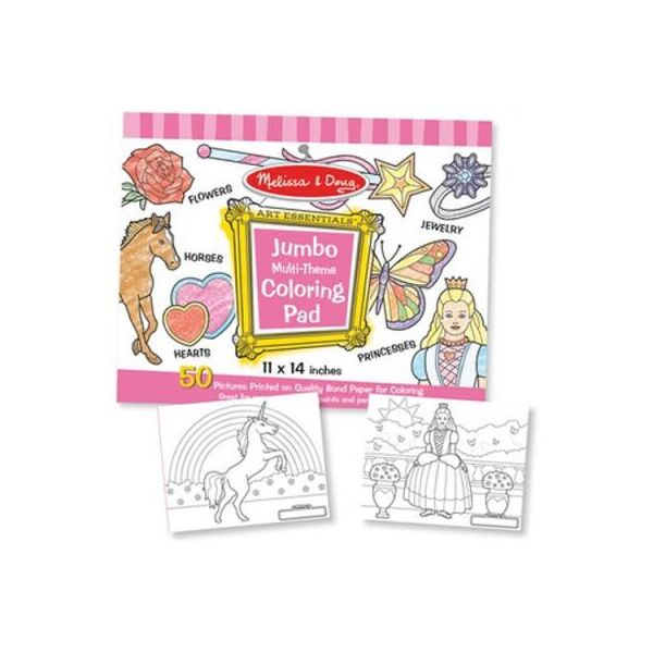 

Набор для творчества Melissa&Doug Альбом раскрасок для девочек (MD4225)