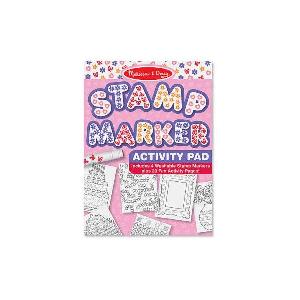 

Набор для творчества Melissa&Doug Штампики-маркеры для девочек, 4шт. (MD2421)