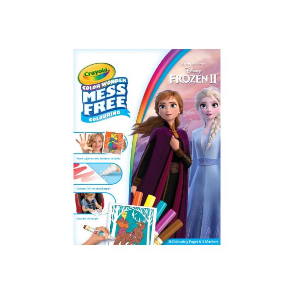 

Набор для творчества Crayola Color Wonder Frozen 2 Раскраска (256697.006)