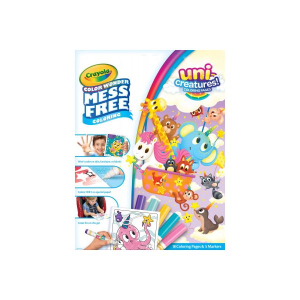 

Набор для творчества Crayola Color Wonder Единорогие создания Раскраска (919069.018)