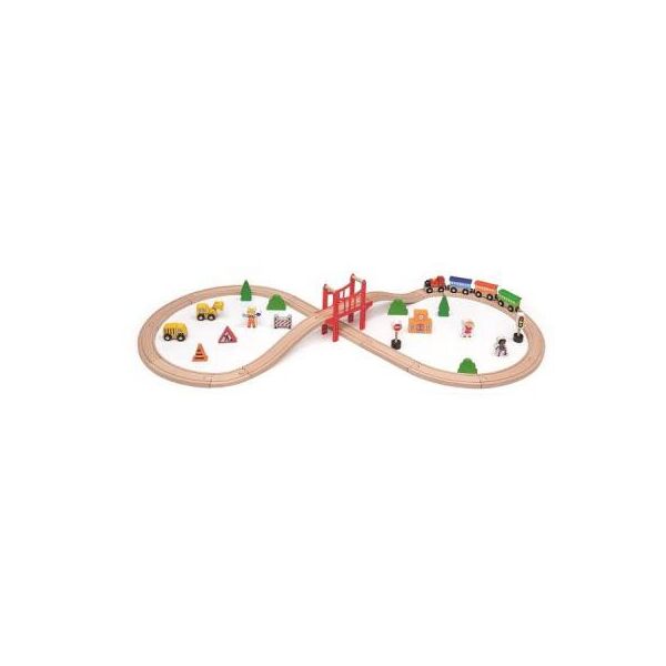 

Железная дорога Viga Toys 39 деталей (50266)