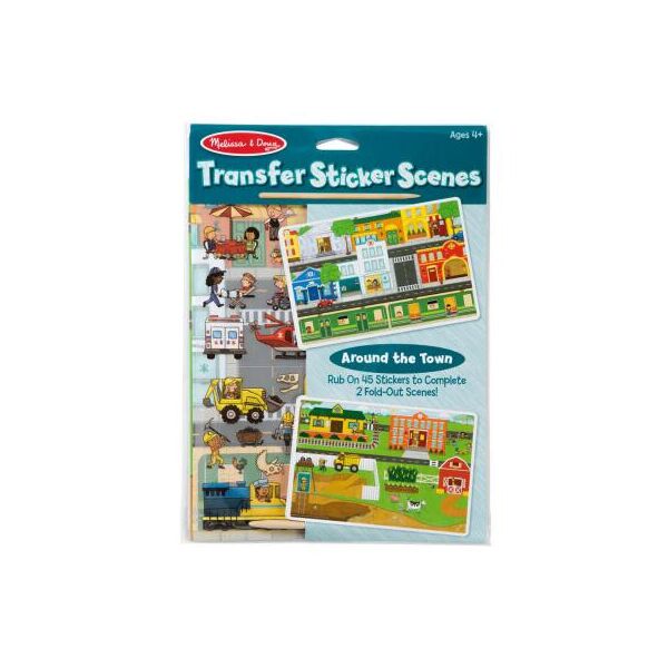 

Набор для творчества Melissa&Doug Переводные наклейки Вокруг дома (MD9530)