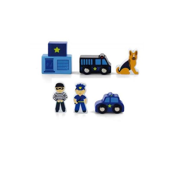 

Железная дорога Viga Toys Доп. набор к ж/д "Полицейский участок" (50814)