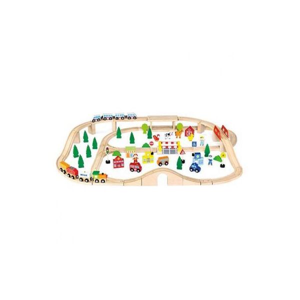 

Железная дорога Viga Toys 90 деталей (50998)