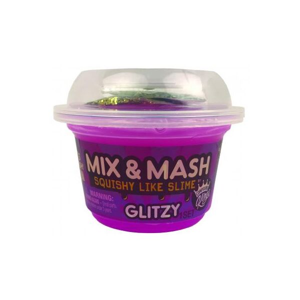 

Набор для творчества Compound kings Slime Mix&Mash Glitzi 180 г (110295)