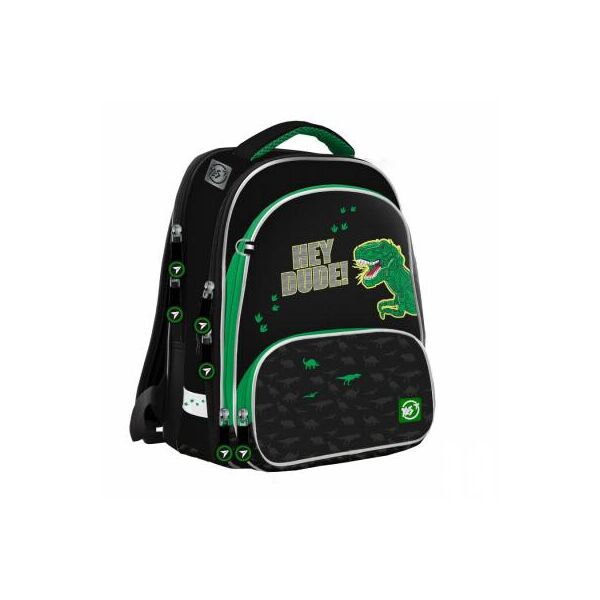 

Рюкзак школьный Yes S-30 Juno Ultra Hey dude черный (555480)