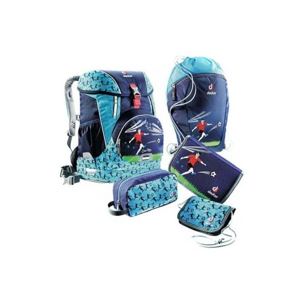 

Школьный набор Deuter Набор 5 пр OneTwoSet Sneaker Bag 3045 navy soccer (3880017 3045 (SET))