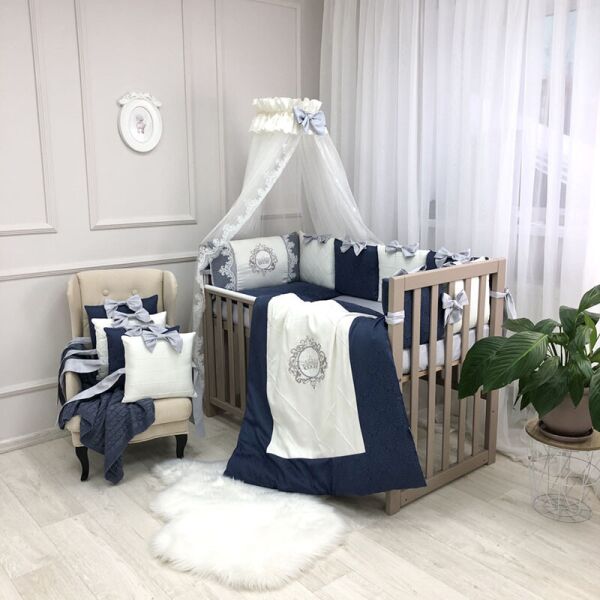 

Комплект детского постельного Elegance синий стандарт 0245183