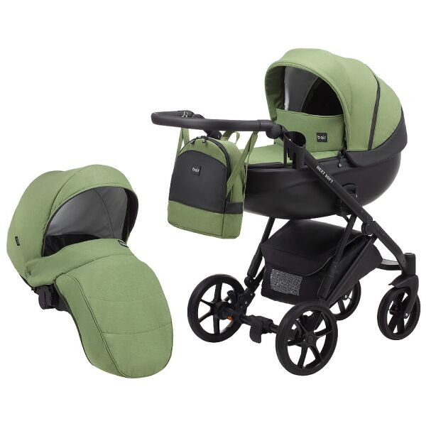 

Коляска 2 в 1 Bair Next Soft зеленый 625267