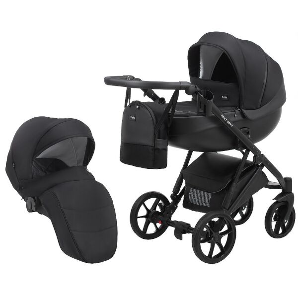 

Коляска 2 в 1 Bair Next Soft черный 625264