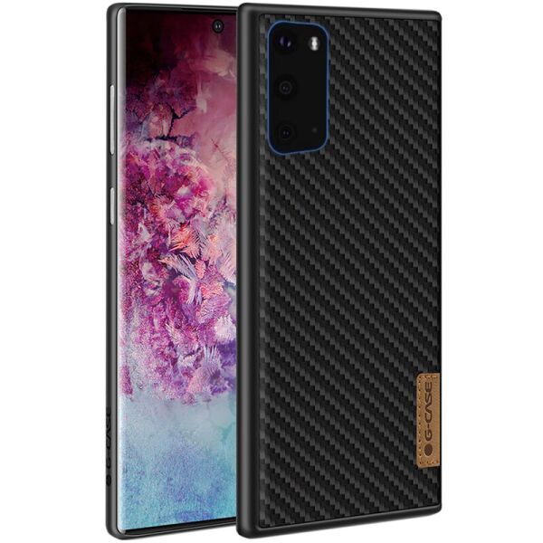 

Карбоновая накладка G-Case Dark series для Samsung Galaxy S20 (Черный) (872630)