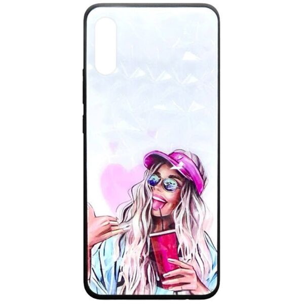 

TPU+PC чехол Prisma Ladies для Samsung Galaxy A02 (Cocktail) (1159534)