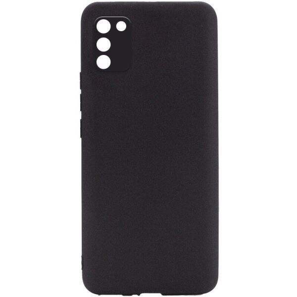 

Силиконовый чехол Candy Full Camera для Samsung Galaxy A02s (Черный / Black) (1163822)