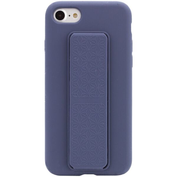 

Чехол Silicone Case Hand Holder для iPhone SE (2020) (Темно-синий / Midnight blue) (100081017)