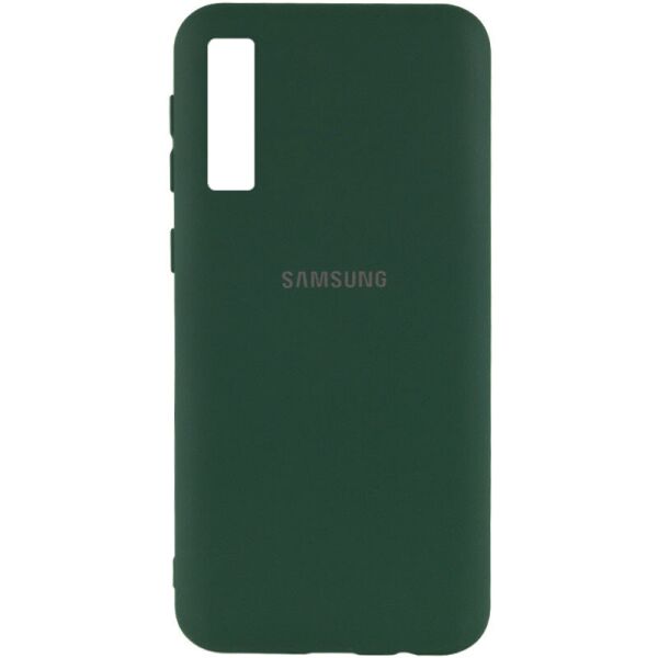 

Чехол Silicone Cover My Color Full Protective (A) для Samsung A750 Galaxy A7 (2018) (Зеленый / Dark green) (914301)