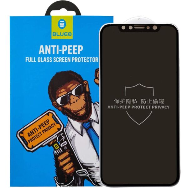 

Защитное 3D стекло Blueo Anti-peep Series для iPhone 11 Pro Max (Черное) (926680)
