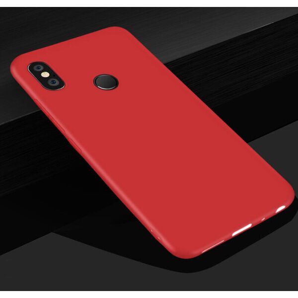 

Силиконовый чехол Candy для Xiaomi Redmi Note 5 (Красный) (580944)