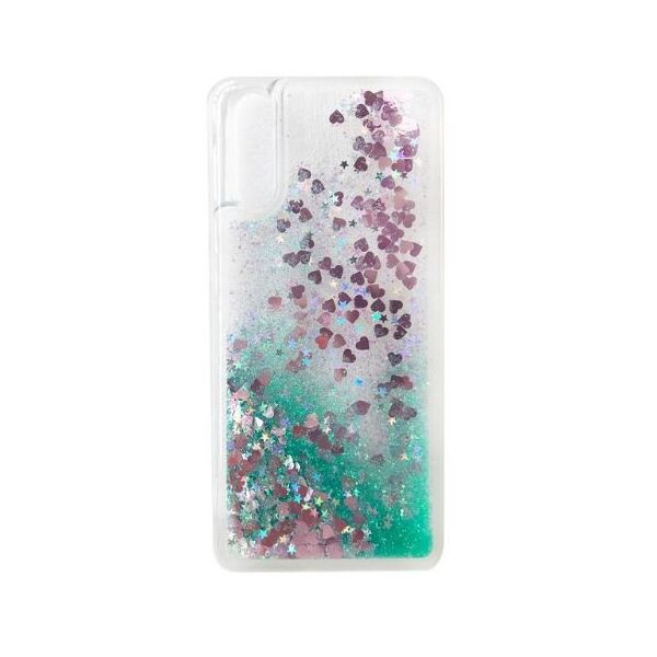 

TPU чехол Liquid hearts для Samsung A750 Galaxy A7 (2018) (Голубой) (664962)