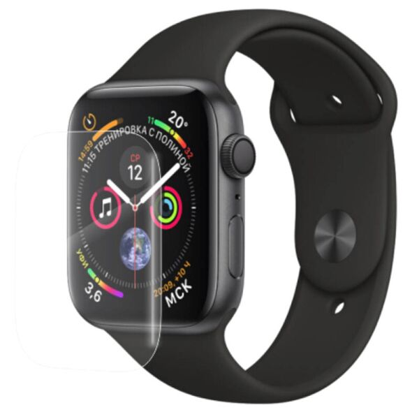 Защитное стекло King Fire 3D UV для Apple watch 44mm (Прозрачный) (1174986)