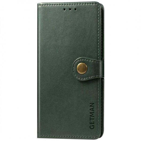 

Кожаный чехол книжка GETMAN Gallant (PU) для Oppo A53 5G (Зеленый) (100075582)