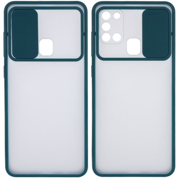 

Чехол Camshield mate TPU со шторкой для камеры для Samsung Galaxy A21s (Зеленый) (923484)