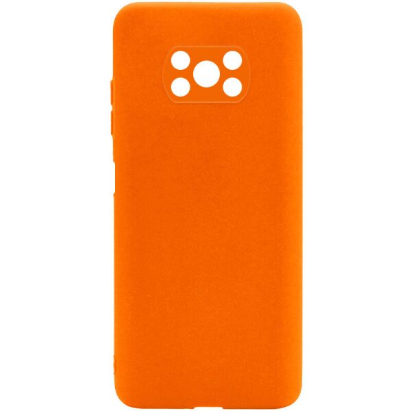 

Силиконовый чехол Candy Full Camera для Xiaomi Poco X3 Pro (Оранжевый / Orange) (100082474)