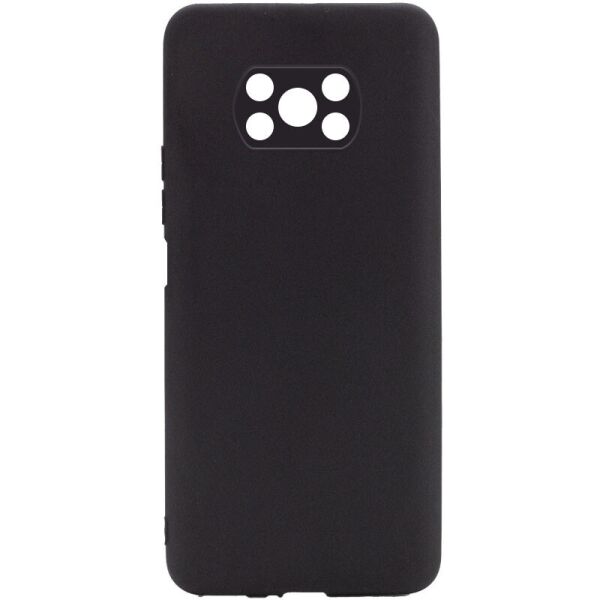 

Силиконовый чехол Candy Full Camera для Xiaomi Poco X3 NFC (Черный / Black) (1175158)