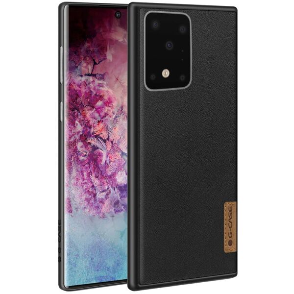 

Кожаная накладка G-Case Sheep Skin Dark Series для Samsung Galaxy S20 Ultra (Черный) (872661)