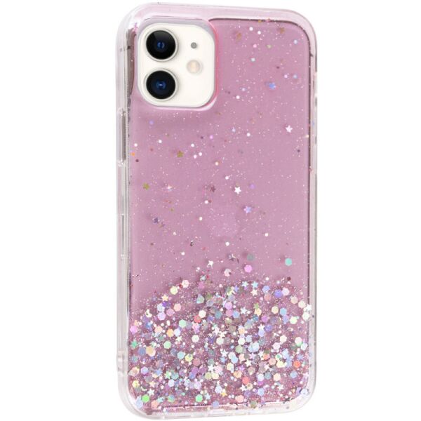 

TPU чехол Star Glitter для Apple iPhone 11 (6.1") (Прозрачный / Розовый) (1126229)