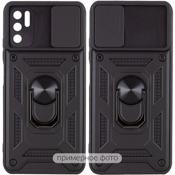 

Ударопрочный чехол Camshield Serge Ring for Magnet для Xiaomi Redmi 9C (Черный) (1175456)